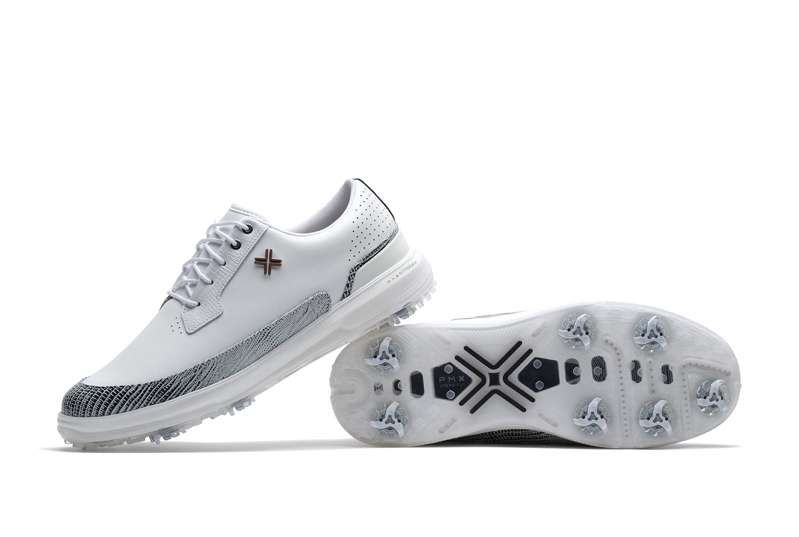 PAYNTR Golf Moving Day SC RS "SNAKE" - White / Black / Snake Leather / 9
